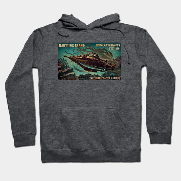 Nautilus Brand Matches Hoodie by ChetArt